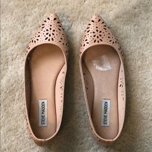 Nude Steve Madder Perforated Flats